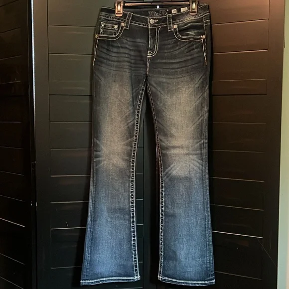 Miss Me Jeans Signature Boot, 30x32 actual JP8839BV - Picture 3 of 12